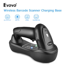 Eyoyo EY-6900D 1d handheld leitor de scanner código de barras sem fio usb berço receptor carregamento base código barras digitalização portátil