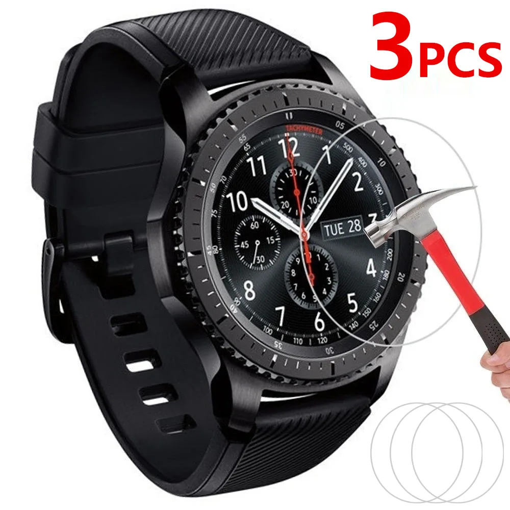 Закаленное защитное стекло 9H для Samsung Gear S2 S3 Взрывозащищенная пленка экрана с
