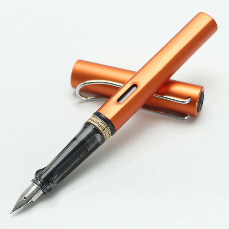 24 JINHAO 750 Роскошная красная Magma авторучка перо с широким основанием новые канцелярские принадлежности для школы и офиса ручка для письма - Цвет: 24