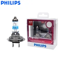 Philips H7 12V 55W x-treme Vision Plus jasna biała żarówka reflektor halogenowy lampy samochodowe ECE + 130% jaśniejsze 12972XVP S2, para