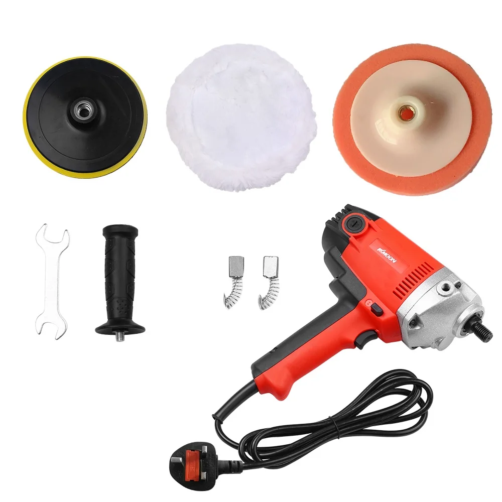 

1100W 220-230V Vertical Sander 5 Variable-Speed Electric Polisher Auto Beauty Waxing Polishing Burnishing Glazing Machine Set