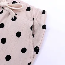 Детские разноцветные шорты в горошек; коллекция года; Летние удобные универсальные шорты в горошек в западном стиле для мужчин и женщин