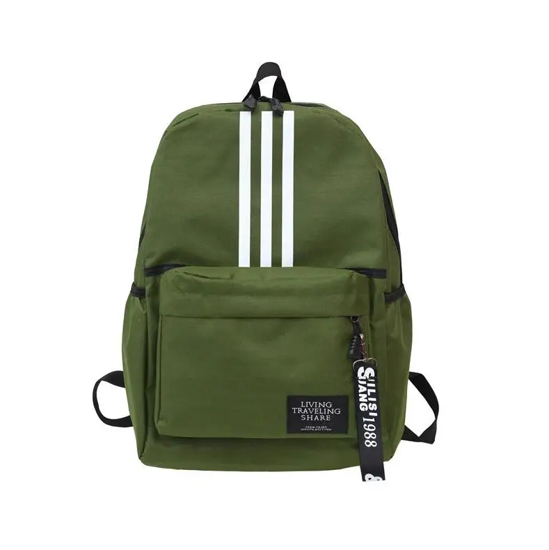 Женский рюкзак, модный рюкзак для женщин, мужчин, женщин, мужчин, холщовые школьные сумки для подростков, девочек и мальчиков, рюкзак для путешествий - Цвет: Зеленый