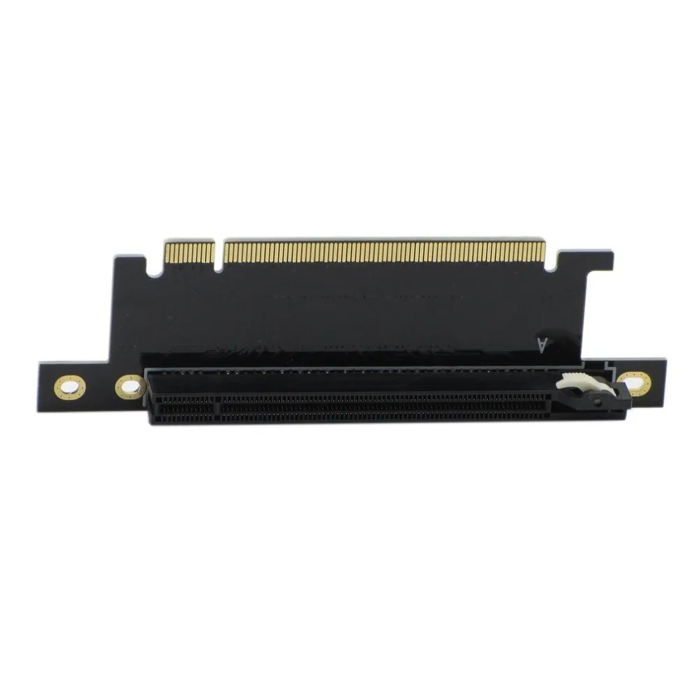 PCI-E Extension Card 90 Degree Right Angled Forward and Reverse Riser Extension Card Adapter Computer Case Connector Card