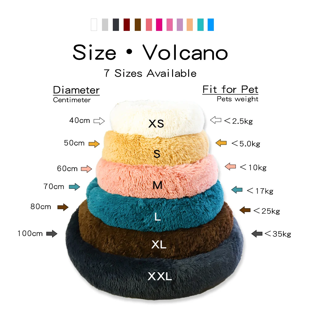 Washable Kennel Pet Dog Bed House Comfortable Soft Round Dog Bed Mat Warm Nest Easy To Clean Pet Dog Cat Supplies Washable Kennel Pet Dog Bed House Comfortable Soft Round Dog Bed Mat Warm Nest Easy To Clean Pet Dog Cat Supplies
