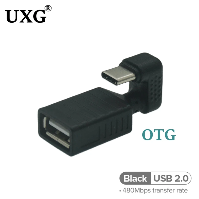180° Angled U-Shape USB Adapter, 5Gbps USB 3.0/2.0 TYPE-C Male to Female Extension Connector, 10Gbps Transfer Speed Description Image.This Product Can Be Found With The Tag Names Angle usb 30 adapter connector, Angled adapter usb female, Type usb extension cable angled male female