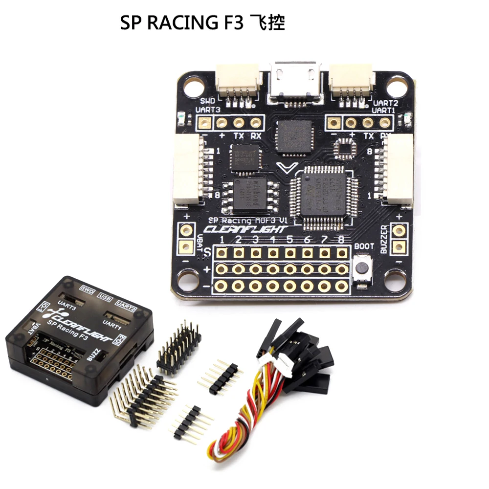 

1pcs SP Racing F3 Flight Control Acro 6 DOF/Deluxe 10 DOF Version for QAV250 Mini 250 280 210 180 Quadcopter