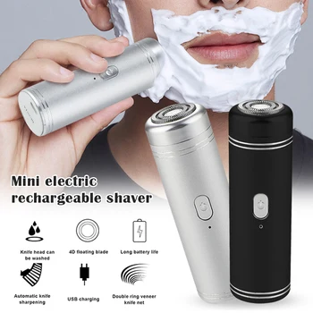 

Mini Portable Shaver Electric Rechargeable Wireless Razor Shaver with 4D Floating Cutter Head Best Price