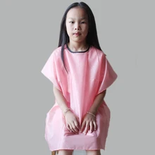 Парикмахерская обертка s для детей 60x90 см, детская Водонепроницаемая накидка для парикмахерской, стильная полиэфирная обертка, одежда с героями мультфильмов