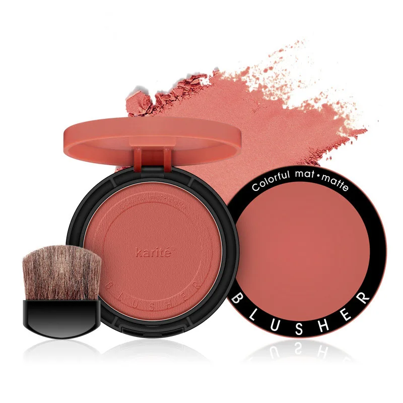 

4 Colors Face Mineral Pigment Blusher Blush Powder Concealer Professional Palette Blush Contour Shadow
