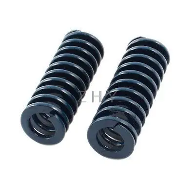 

2pcs Light Duty Blue Compression Spring 10x25mm for Plastic Injection Mold Die