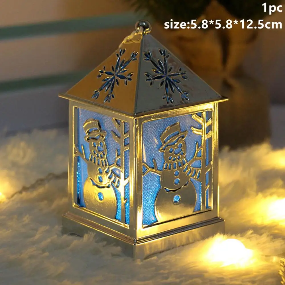 Xmas Light 8 Taoup Merry Christmas светодиодный светильник s Подвески Висячие украшения Рождественское украшение стола для дома Рождественский светильник светодиодный Noel Декор Санта-Клауса - Цвет: Xmas Light 8
