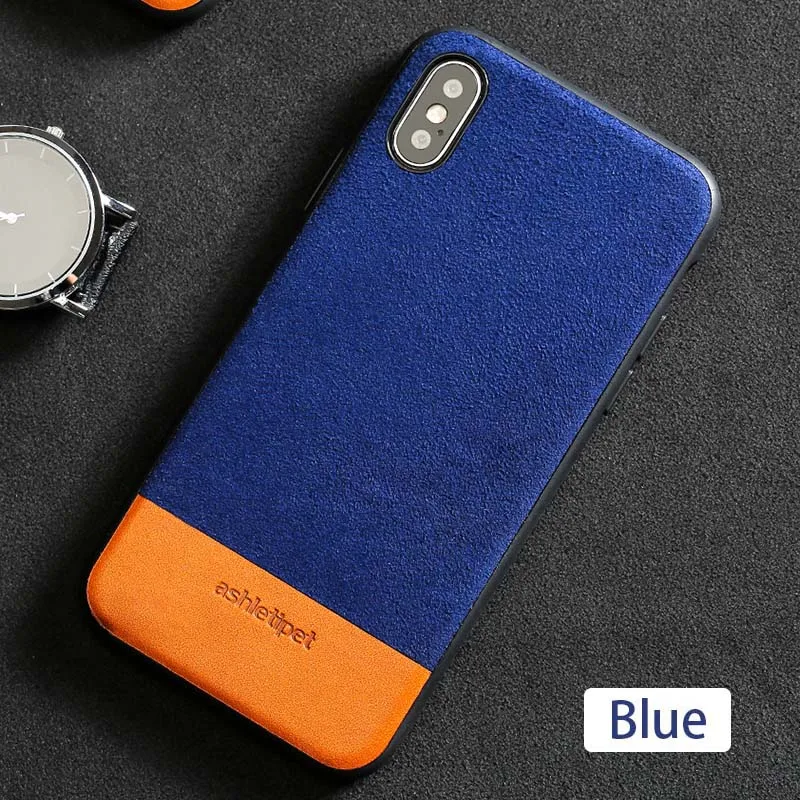 Чехол для телефона из натуральной кожи iPhone X XR 7 8 Plus 12 PRO задняя крышка воловьей и