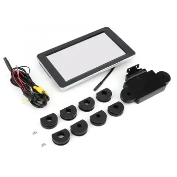 

Car 9 Inch Headrest Video HD Audio Monitor Digital Display AV Split View Media Player Headrest Monitor