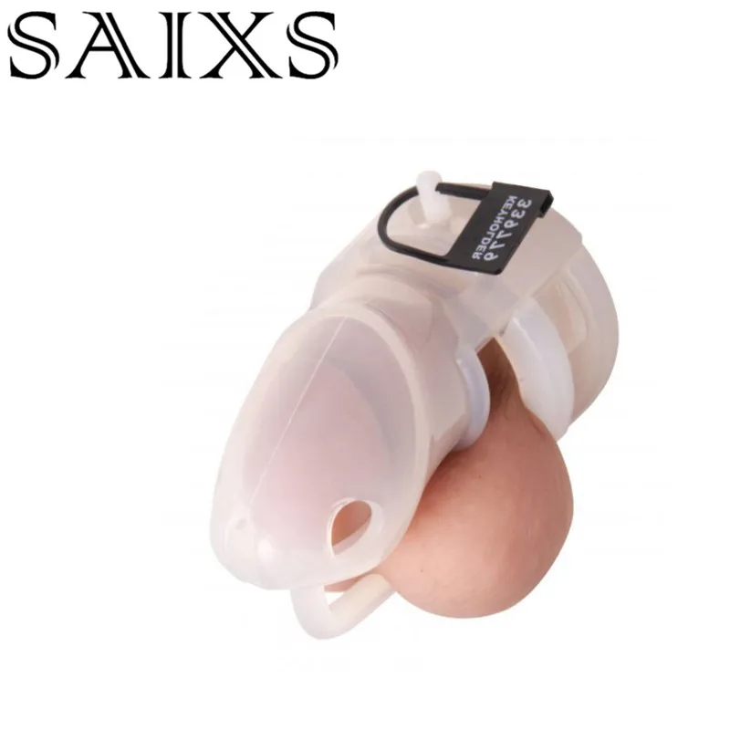 Big size Silicone cock cage Chastity Belt Male device Cage Sex Toys Drop shipping | Красота и здоровье