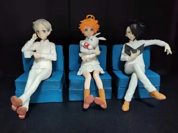

Anime The Promised Neverland Norman / Emma / Ray PVC Action Figure Collectible Model Toys Doll 16cm