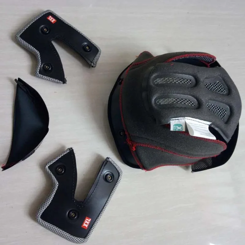 motorcycle armour Motorcycle full face helmet pads adjust the size of the helmet special helmet liner protective gear Helmets & Protective Gear