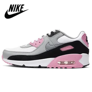 2020 NEW NIKE AIR MAX 90 LTR GS Women's Running Shoes Outdoor Sports Shoes Nike Air Max 90 QS GS Women Pink Sneaker