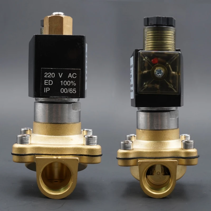 Как правило, открытые клапаны, латунь электромагнитный клапан, водяной клапан, 220V 24 V, резиновое уплотнение витон уплотнения, DN15 20 25 32 40 50 K, устойчивый к высоким температурам
