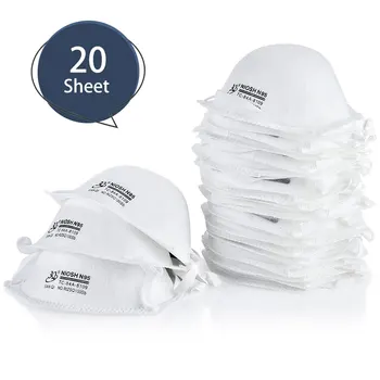 

20 PCS Hot Sale Safety Sealed Pack Fast Delivery NIOSH FDA CE Approved Bacteria Proof Protective Anti Dust Gas