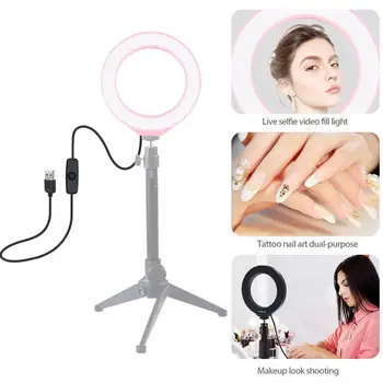 

3.6 Inch Dimmable LED Selfie Ring Light For Youtube Video，Live Streaming &Photography Studio Aro De Luz Para Hacer Tik Tok