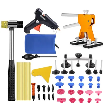 

PDR Tools Car dent removal Tools kit paintless dent repair Tool set dent puller Hot Melt Glue Sticks Glue Gun Puller Tabs
