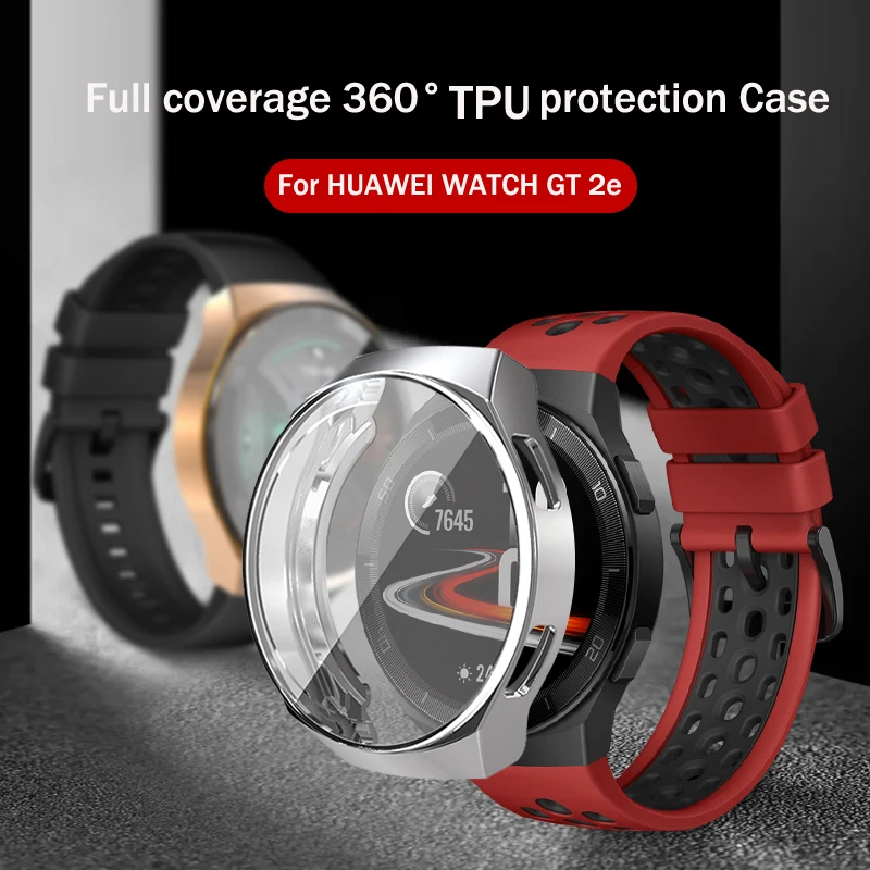 

WATCH Case for Huawei watch GT 2e case Soft TUP Full Screen Protection Case Protector Cover watch GT 2e Frame Accessories