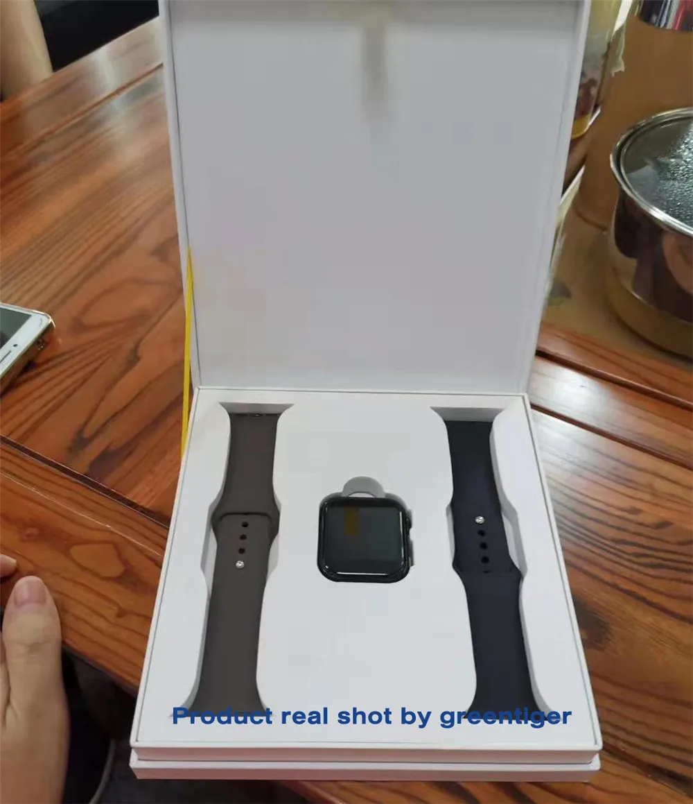Greentiger IWO 11 Bluetooth 44 мм умные часы 1:1 пульсометр кровяное давление камера серия 5 gps спортивные часы VS IWO 8 B57 iwo 9 12