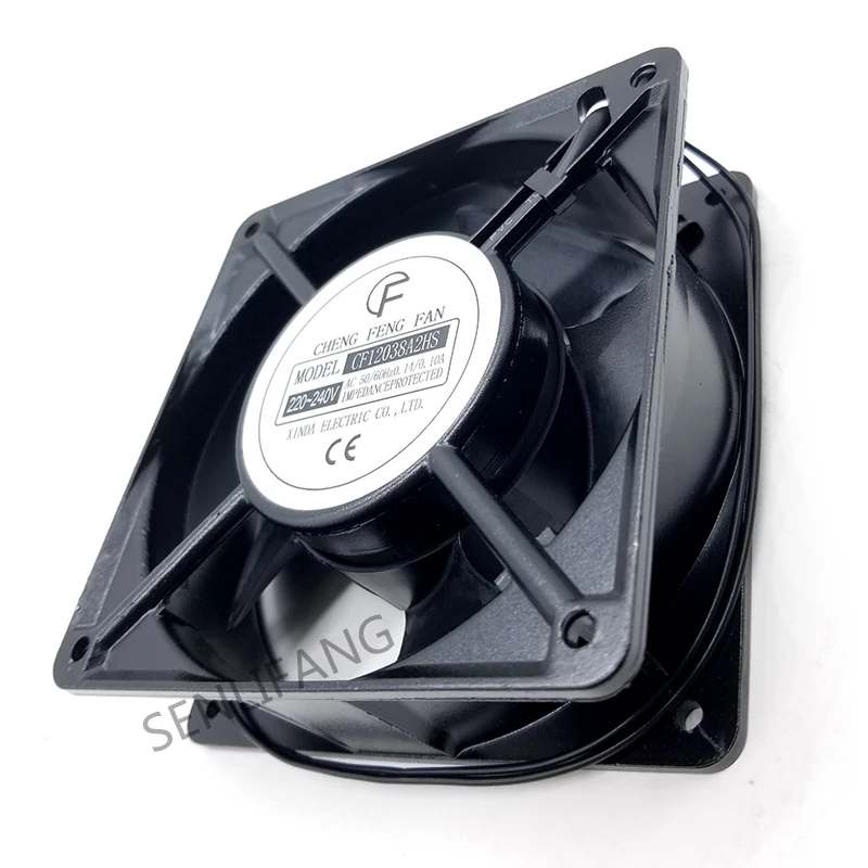 12038 12cm 120*120*38mm 2 fios óleo rolamento ventilador de refrigeração
