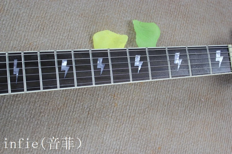 Custom Guitar Shop G палисандр гитара SG400 рулон Черная 6 струн электрогитара