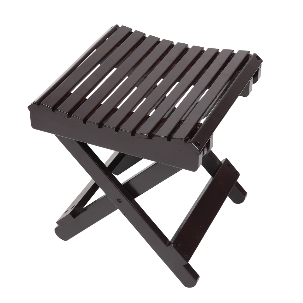 

Children Multi-function Collapsible Bamboo Stool Brown JA55