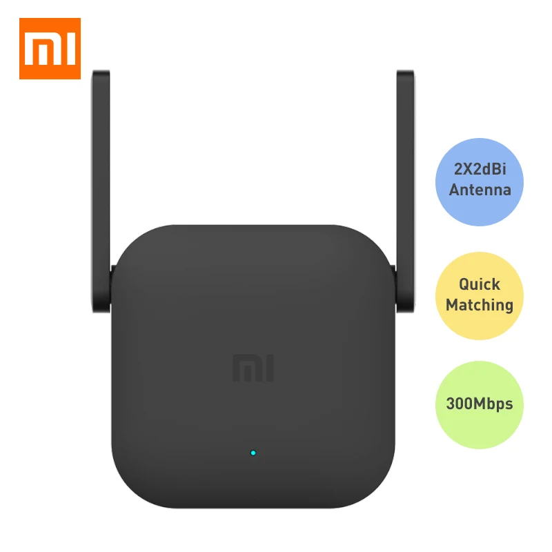 Xiao mi Wifi усилитель Pro маршрутизатор 300 м 2 4 г ретранслятор сетевой расширитель