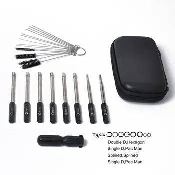 

Tune-up Carburetor Carb Adjusting Screwdriver Cleaning Needles Brushes Tool Kit 2019