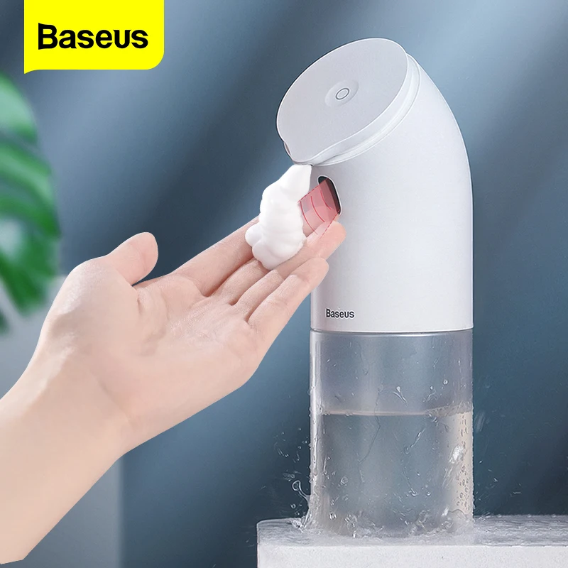 

Baseus Automatic Soap Dispenser Foaming Hand Washing Device Infrared Sensor Touchless Foam Liquid Soap Dispenser For Home Office