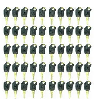 

50 Key For Caterpillar 5P8500 0964753 0966198 8V4404 9G2777 Excavators Loader Free Shipping