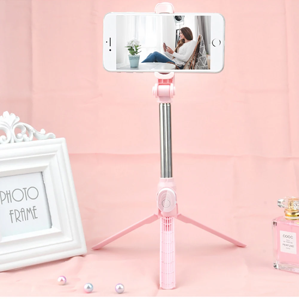 VTIN XV920 3 in 1 Wireless Bluetooth Selfie Stick Mini Selfie Tripod with Remote Control For iPhone Huawei P20 Portable Monopod (13)