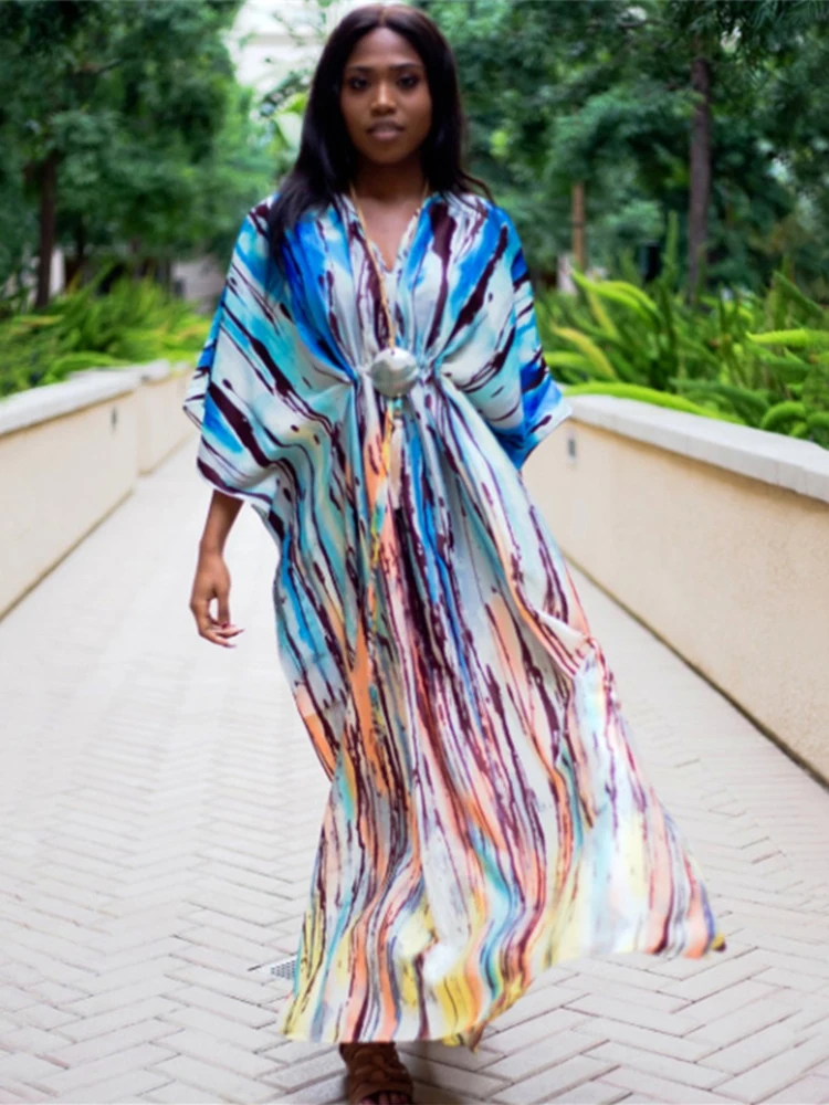 colourful maxi dress