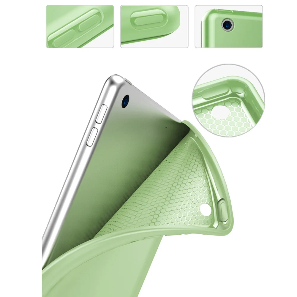 Смарт-чехол Trifold для iPad 10,2 дюймов 7-го поколения, легкий Чехол-подставка для iPad 10,2 дюйма