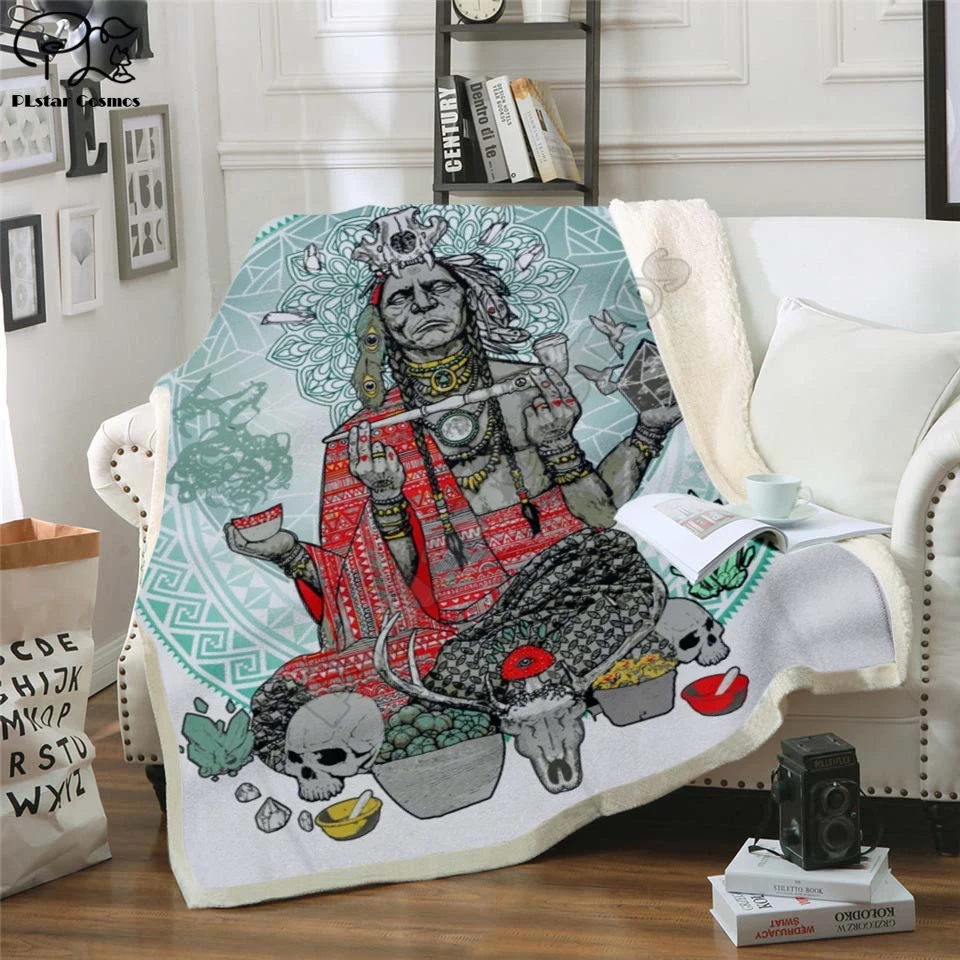 

Одеяло с капюшоном и мандалой для медитации, 3D полностью напечатанное носимым одеяло, Флисовое одеяло для взрослых и детей, Прямая поставка