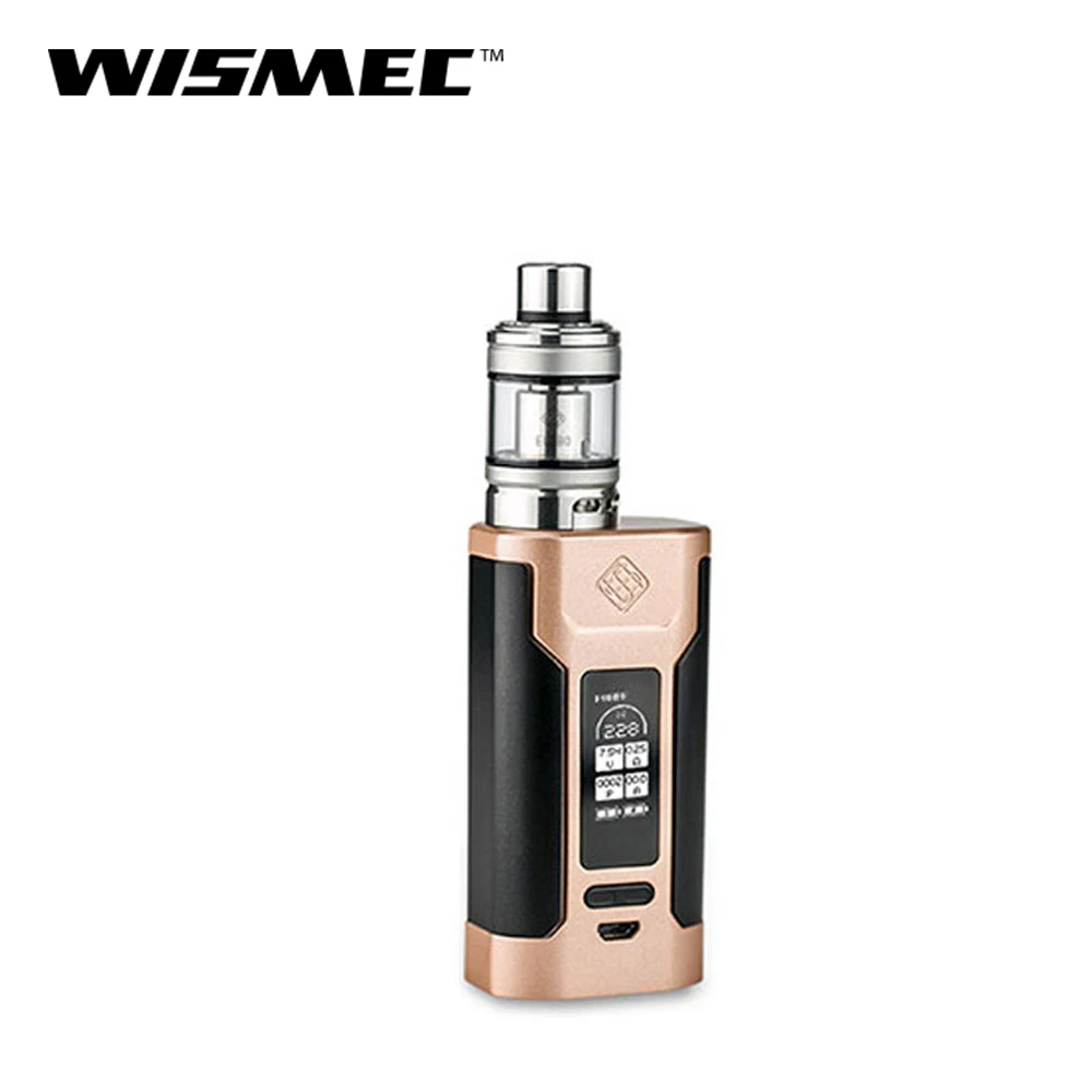 Распродажа! Оригинальный Wismec извилистые Хищник 228(P228) Полный комплект с атомайзер