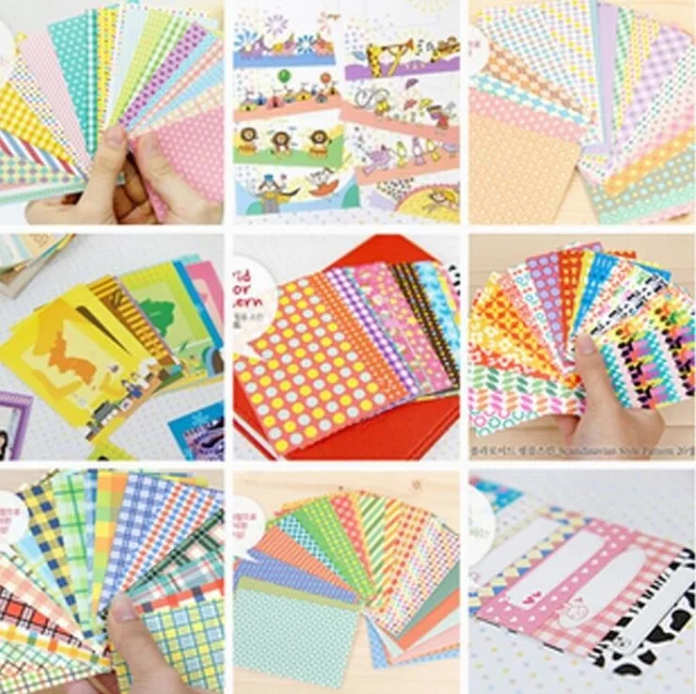 MOHAMM 12 Sheets Shiny Cake Dessert Photocard Stickers for Photo