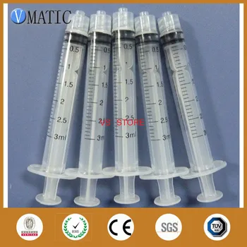

High Quality 20Pcs 5ml 5cc Dispensing Plastic Liquid Dispenser Manual Syringe Industrial Glues Dispensing Syringe
