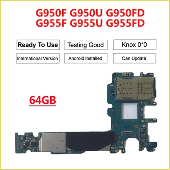 

64GB Motherboard Unlocked Main Motherboard Replacement For Samsung Galaxy S8+Plus G955F G955FD G950FD S8 G950F G950FD G950U