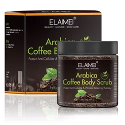 250g Coffee Scrub Exfoliating Facial Body Bath Salt Exfoliating Deep Cleansing Free shipping
