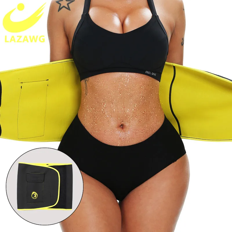 LAZAWG S-3XL утягивающий корсет для тела тонкие ремни Женский неопреновый потери веса