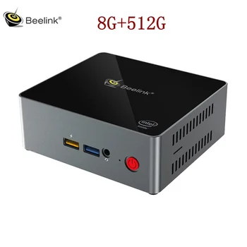 

Beelink J34 J3455 Mini PC TV BOX 8GB RAM 512GB SSD 1000M LAN 5G WIFI bluetooth 4.0 Support Windows 10 Fast Charge
