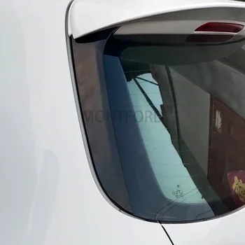 

2pcs/set Rear Window Side Spoiler BLACK Wing Lip Cover Trim Sticker Fit For VW Passat B6 Wagon Auto Accessories