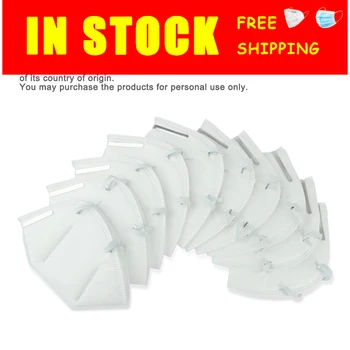 

100% New 3 Layer Filter Disposable Face Mask Non Woven Anti Fog Haze Dust Earloops Mask Safe Protective Mouth Mask