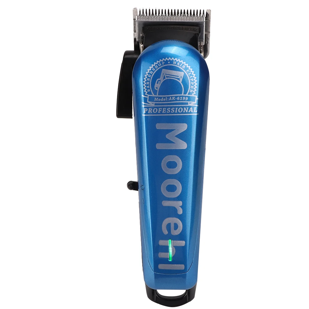 

Professional Hair Trimmer Cordless Oil Head Electric Hair Clipper Adjustable Men Hair Cutting Machine with 6 Size Comb Guide