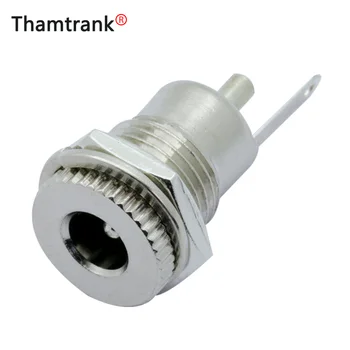 

10pcs/lot 5.5 mm x 2.1mm DC Power Jack Socket Female Panel Mount Connector